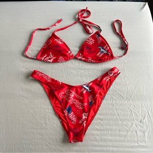 Red Ford Bikini Set ❤️❤️❤️💋💔